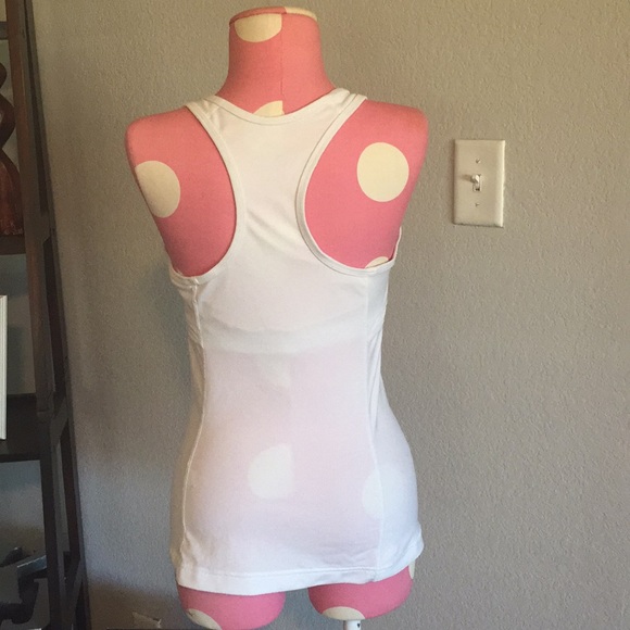 Nike White Workout Racerback - Picture 2 of 2